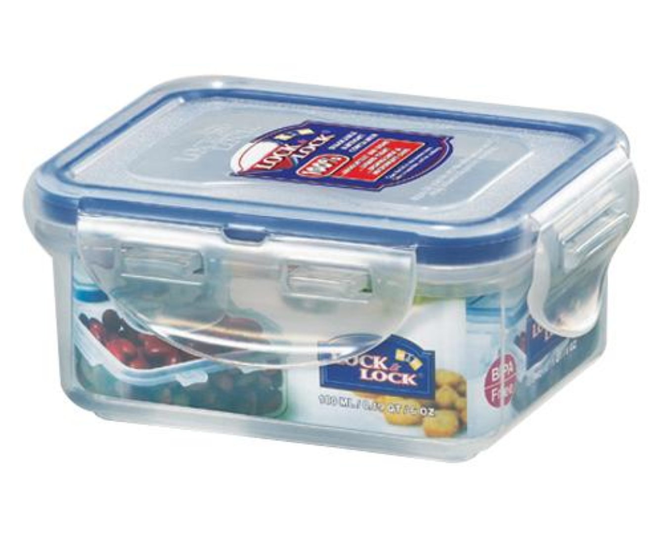 L & L RECTANGULAR SHORT FOOD CONTAINER